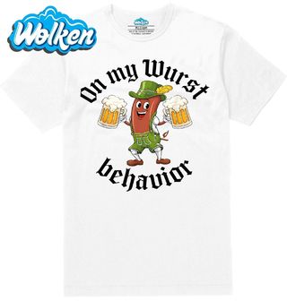 Pánské tričko  Klobása s pivem Oktoberfest.jpg