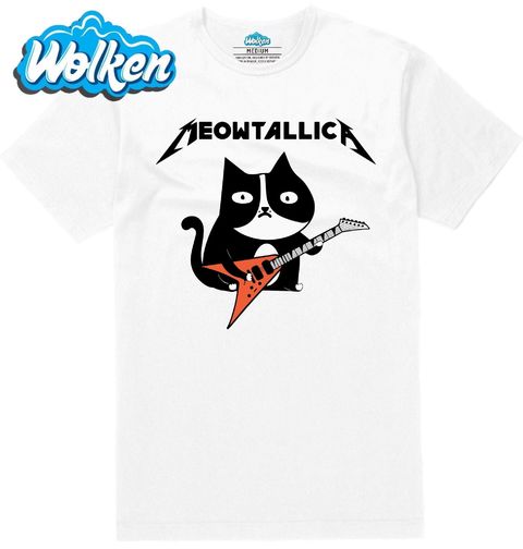 Obrázek produktu Pánské tričko Metalová Kočka Meowtallica