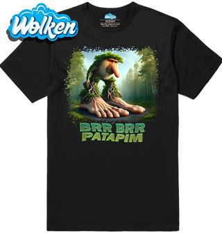 Pánské tričko Lesní Brr Brr Patapim Italský Brainrot.jpg