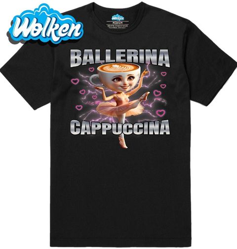 Obrázek produktu Pánské tričko Zamilovaná Ballerina Cappuccina