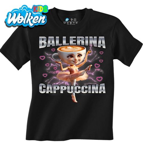 Obrázek produktu Dětské tričko Zamilovaná Ballerina Cappuccina