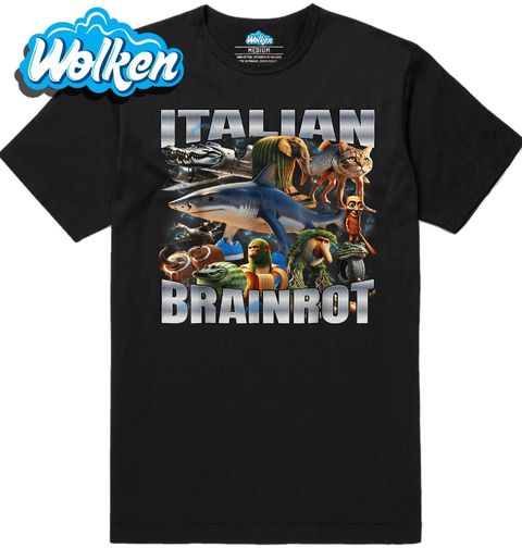Obrázek produktu Pánské tričko Italský Brainrot Elita šílenství