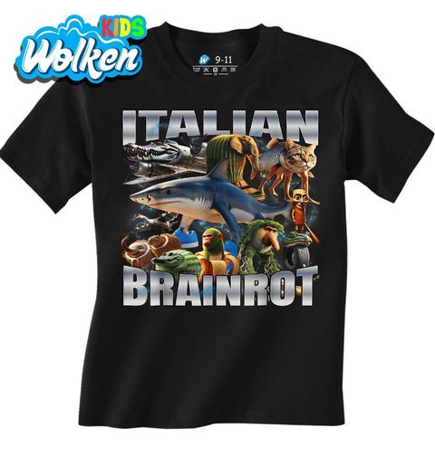 Obrázek produktu Dětské tričko Italský Brainrot Elita šílenství