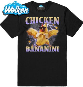 Pánské tričko Italský Brainrot Chicken Bananini.jpg