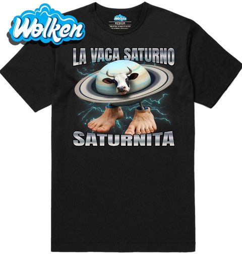 Obrázek produktu Pánské tričko Italský Brainrot La Vaca Saturno Saturnita