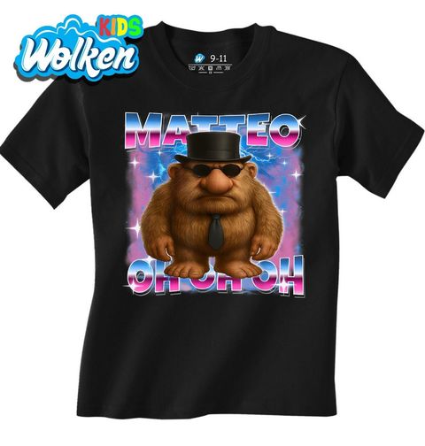Obrázek produktu Dětské tričko Italský Brainrot Matteo Oh Oh Oh
