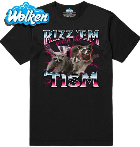 Obrázek produktu Pánské tričko Mývalí Rizz Tism