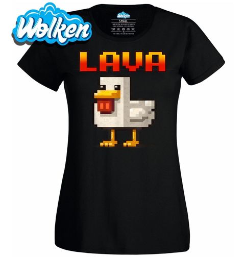 Obrázek produktu Dámské tričko Lávové Kuře Minecraft