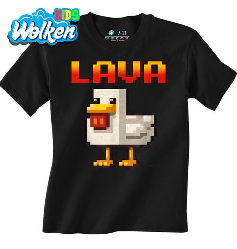 Obrázek produktu Dětské tričko Lávové Kuře Minecraft