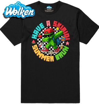 Pánské tričko Have a Skibidi Summer Bruh Minecraft.jpg