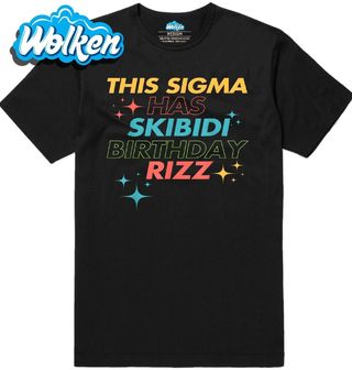 Pánské tričko Skibidi Sigma Narozeniny.jpg