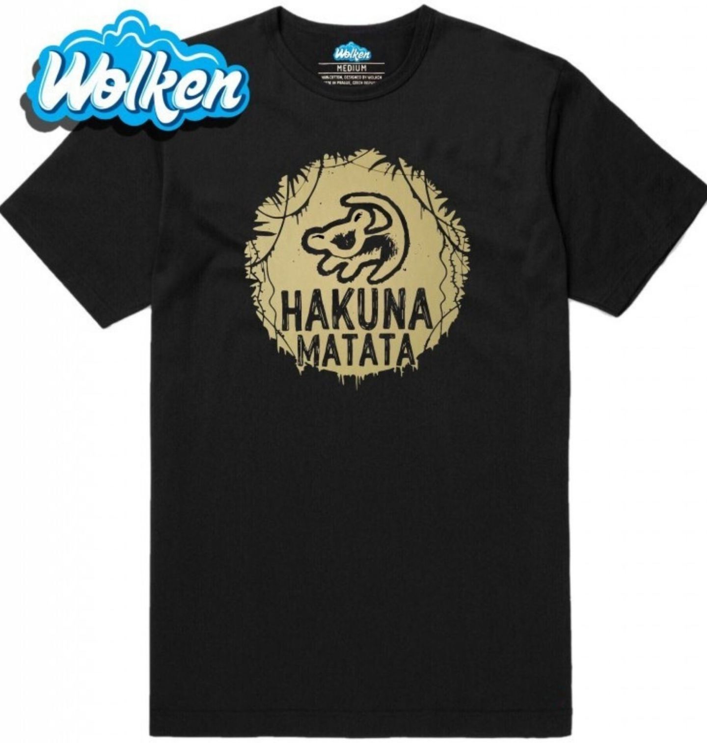 Pánské tričko Lví Král Hakuna Matata (Skladem S-5XL).jpg