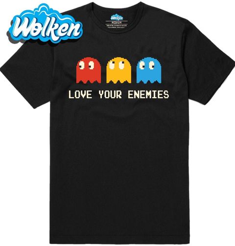 Obrázek produktu Pánské tričko Pac-Man Miluj své nepřátele