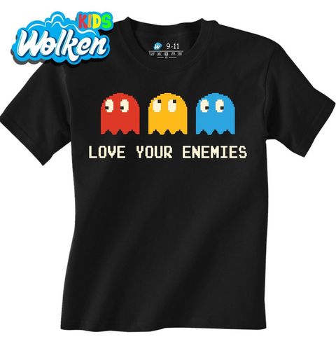 Obrázek produktu Dětské tričko Pac-Man Miluj své nepřátele