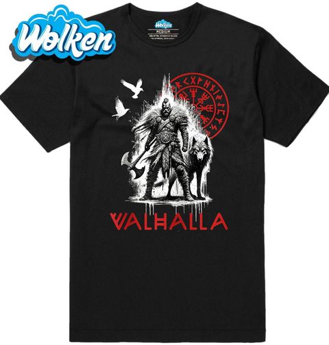Obrázek produktu Pánské tričko Viking a Vlk Ochránci Valhally