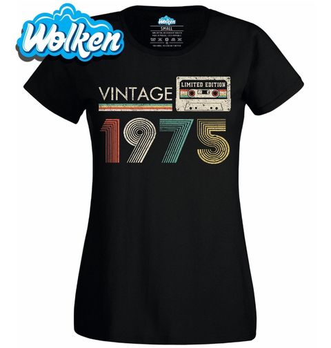 Obrázek produktu Dámské tričko Vintage Kazeta 1975 