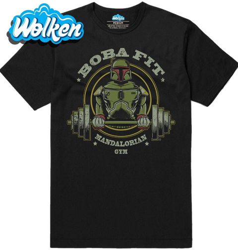 Obrázek produktu Pánské tričko Boba Fit Mandalorian Gym