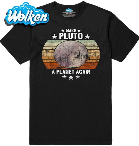 Obrázek produktu Pánské tričko Udělejme z Pluta znovu planetu!