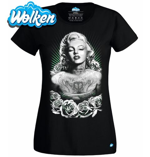 Obrázek produktu Dámské tričko Marilyn Monroe Peníze a Růže