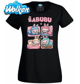 Dámské tričko Spící Labubu.jpg