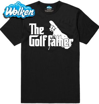 Pánské tričko The Golf father Kmotr Golfu.jpg