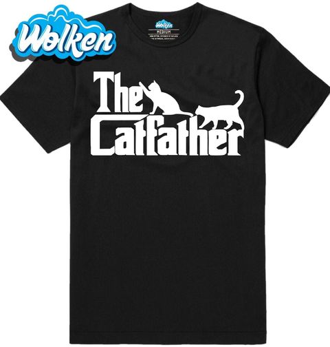 Obrázek produktu Pánské tričko The Catfather Kočičí Kmotr