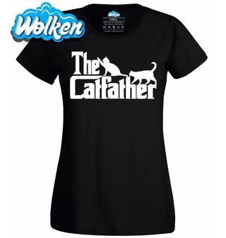 Dámské tričko The Catfather Kočičí Kmotr.jpg