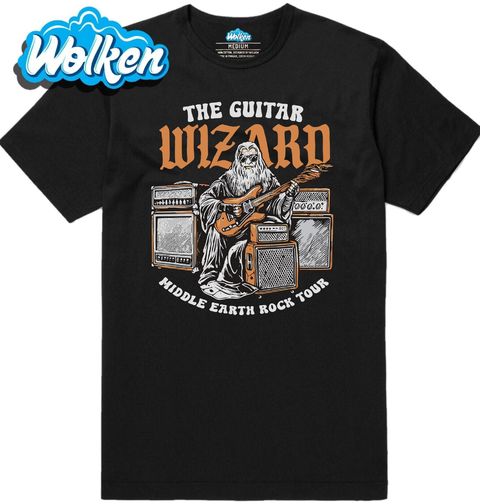 Obrázek produktu Pánské tričko Rockový Čaroděj Gandalf The Guitar Wizard