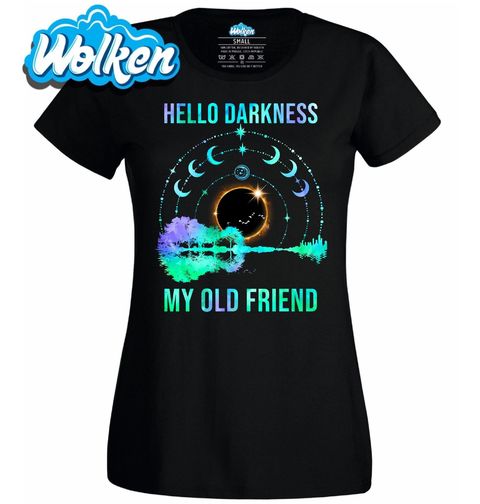 Obrázek produktu Dámské tričko Temná melodie Hello Darkness, My Old Friend
