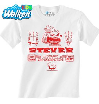 Dětské tričko Lávové Kuře - Restaurace u Steva.jpg
