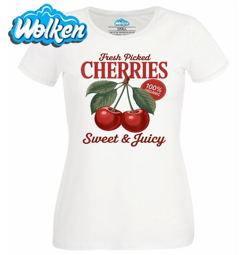 Obrázek produktu Dámské tričko Šťavnaté Třešně Fresh Picked Cherries