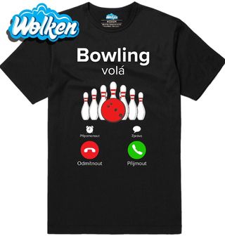 Pánské tričko Bowling volá Phone Call.jpg