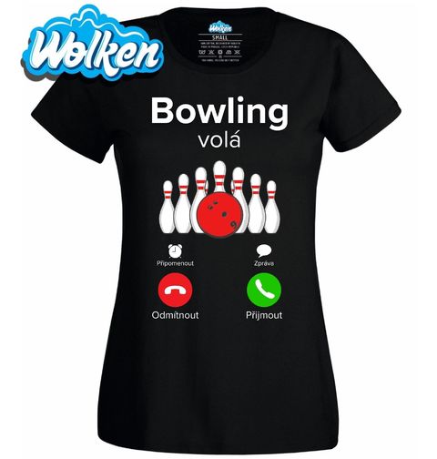 Obrázek produktu Dámské tričko Bowling volá Phone Call
