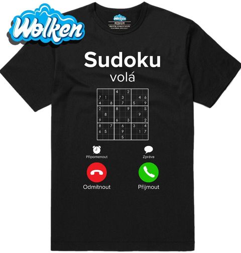 Obrázek produktu Pánské tričko Sudoku volá Phone Call
