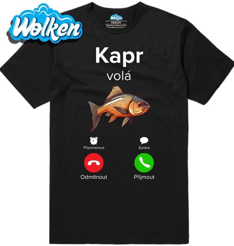 Obrázek produktu Pánské tričko Kapr volá Phone Call