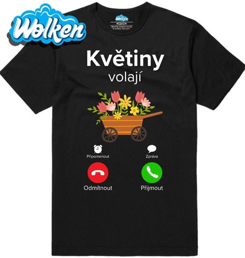 Obrázek produktu Pánské tričko Květiny volají Phone Call