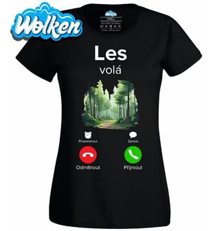 Dámské tričko Les volá Phone Call.jpg