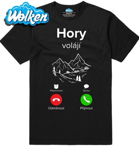 Obrázek produktu Pánské tričko Hory volají Phone Call