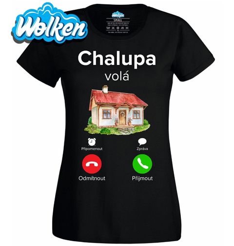 Obrázek produktu Dámské tričko Chalupa volá Phone Call