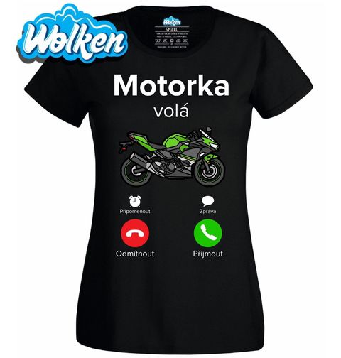 Obrázek produktu Dámské tričko Motorka volá Phone Call