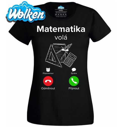 Obrázek produktu Dámské tričko Matematika volá Phone Call