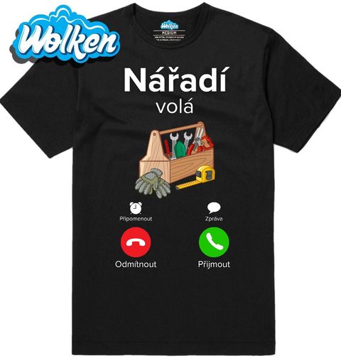Obrázek produktu Pánské tričko Nářadí volá Phone Call