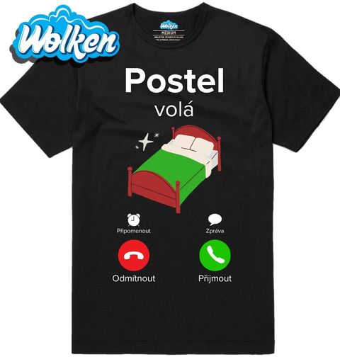 Obrázek produktu Pánské tričko Postel volá Phone Call