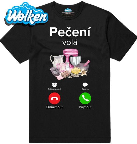 Obrázek produktu Pánské tričko Pečení volá Phone Call