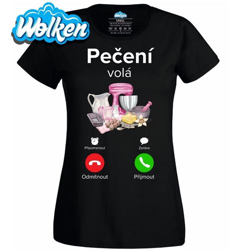 Obrázek produktu Dámské tričko Pečení volá Phone Call
