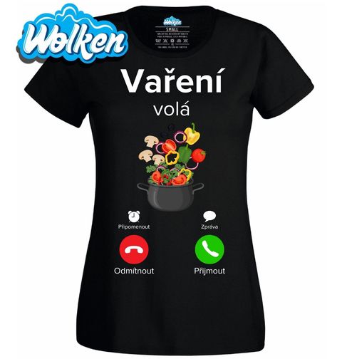 Obrázek produktu Dámské tričko Vaření volá Phone Call