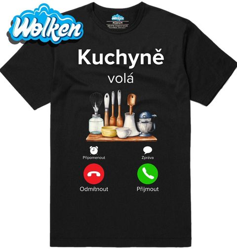 Obrázek produktu Pánské tričko Kuchyně volá Phone Call