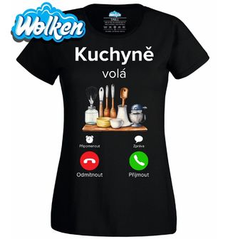 Dámské tričko Kuchyně volá Phone Call.jpg