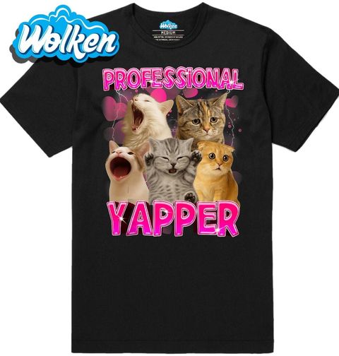 Obrázek produktu Pánské tričko Profesionální Kočičí Yapper