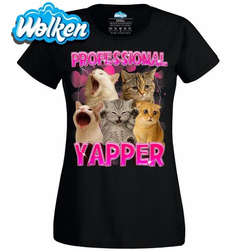 Obrázek produktu Dámské tričko Profesionální Kočičí Yapper
